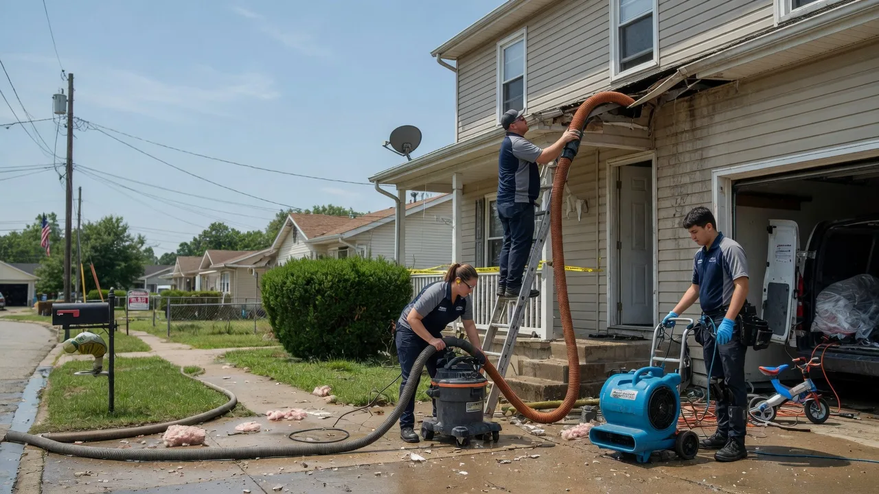 Water Damage Restoration in Millstadt, IL near me